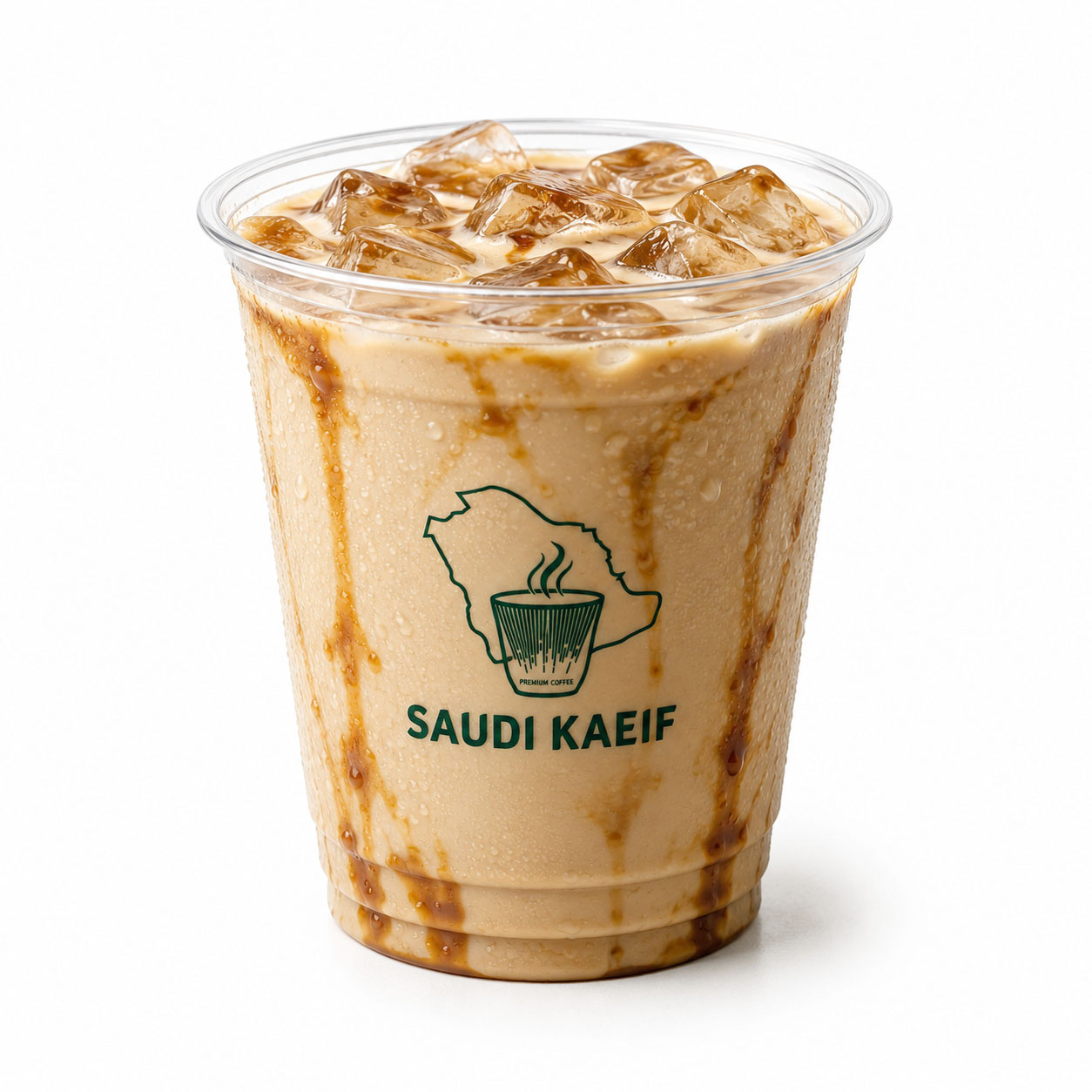 ايس لاتيه طحينة وتمر Iced Tahini Date - Image 1